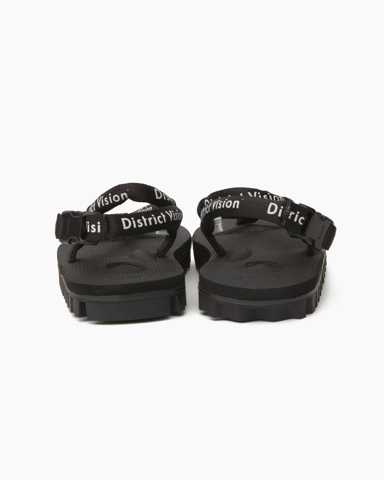 DV + Suicoke Interlocking Sandals Black