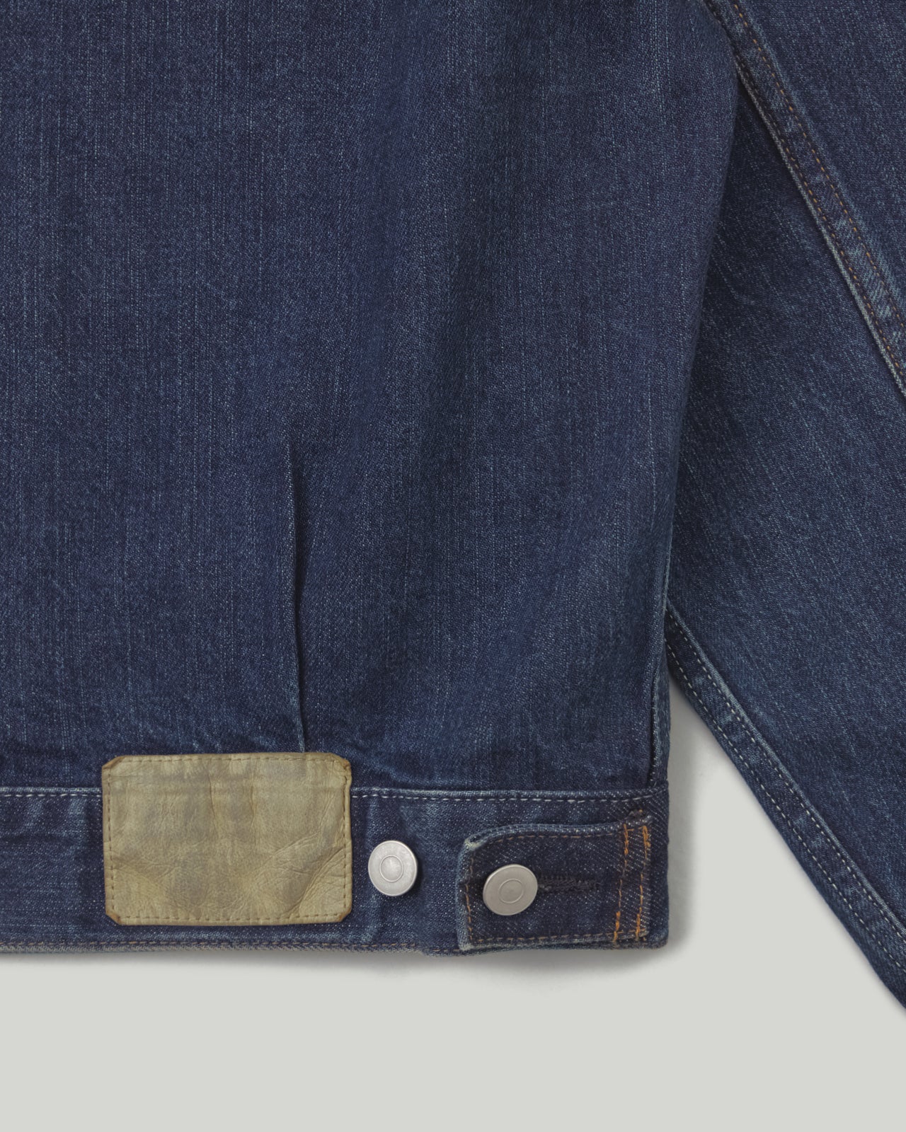 Double Pocket Jean Jacket Dark Blue