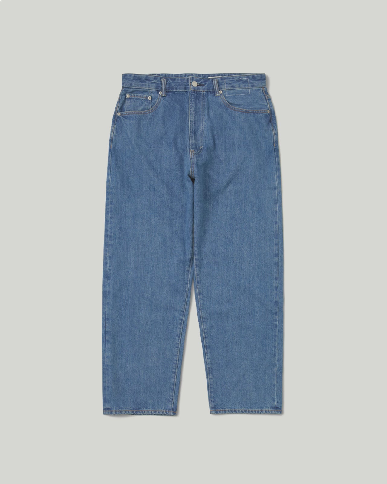 Relaxed 5P Jean Mid Blue
