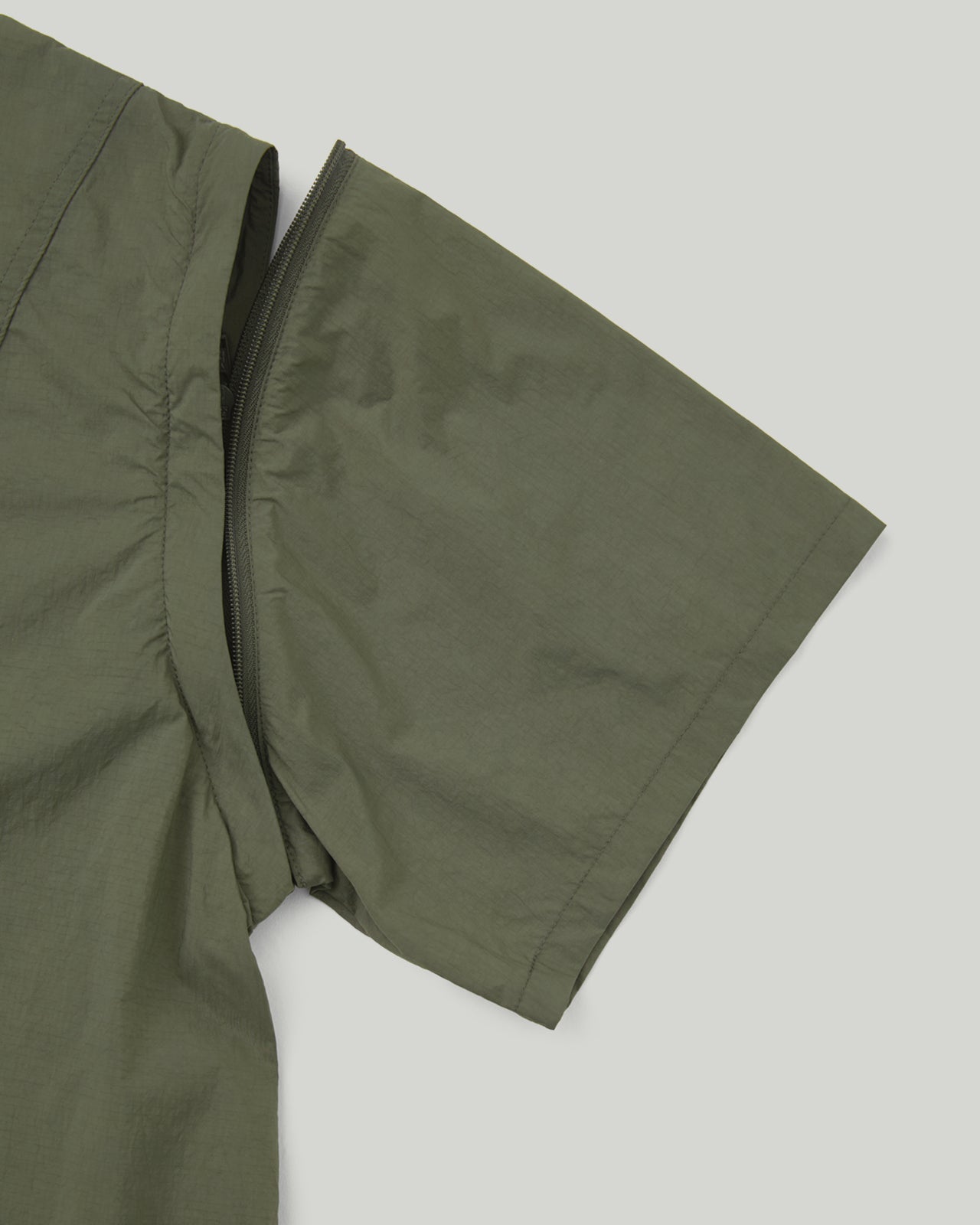 Khakis Exclusive 2-Way Detachable Shirts Olive