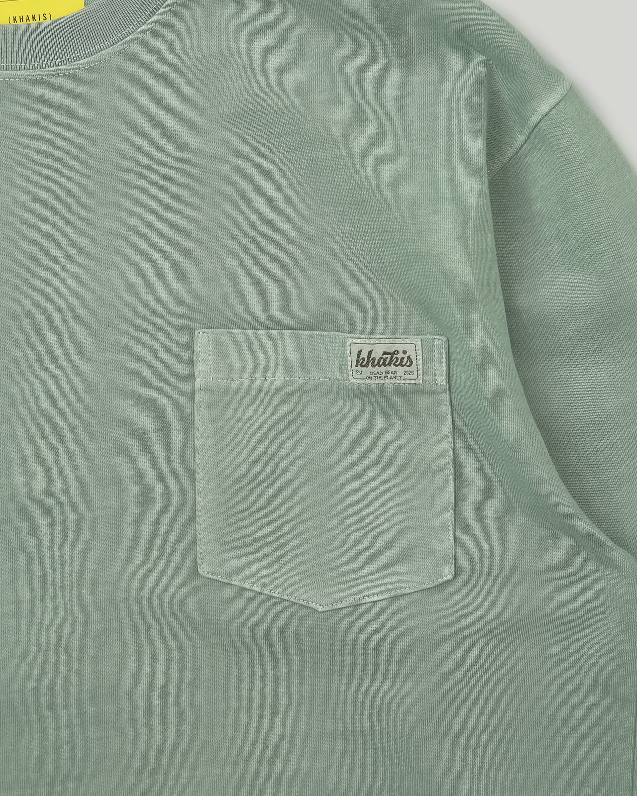 Overdyed L/S Tee Green