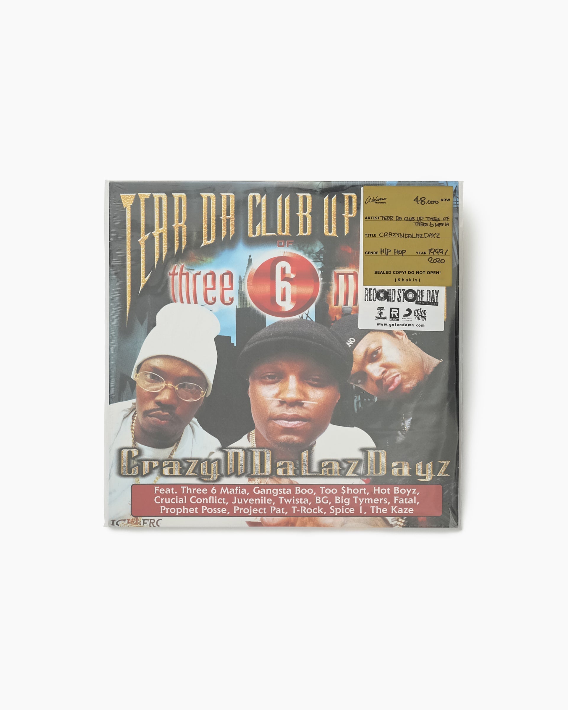 Tear Da Club Up Thugs Of Three 6 Mafia - Crazyndalazdayz
