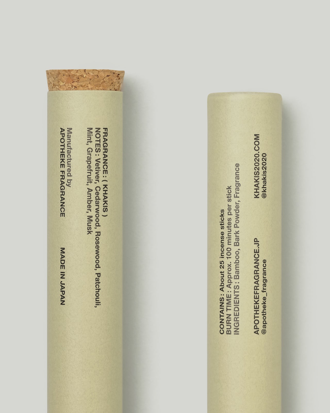 APFR x Khakis Incense Stick