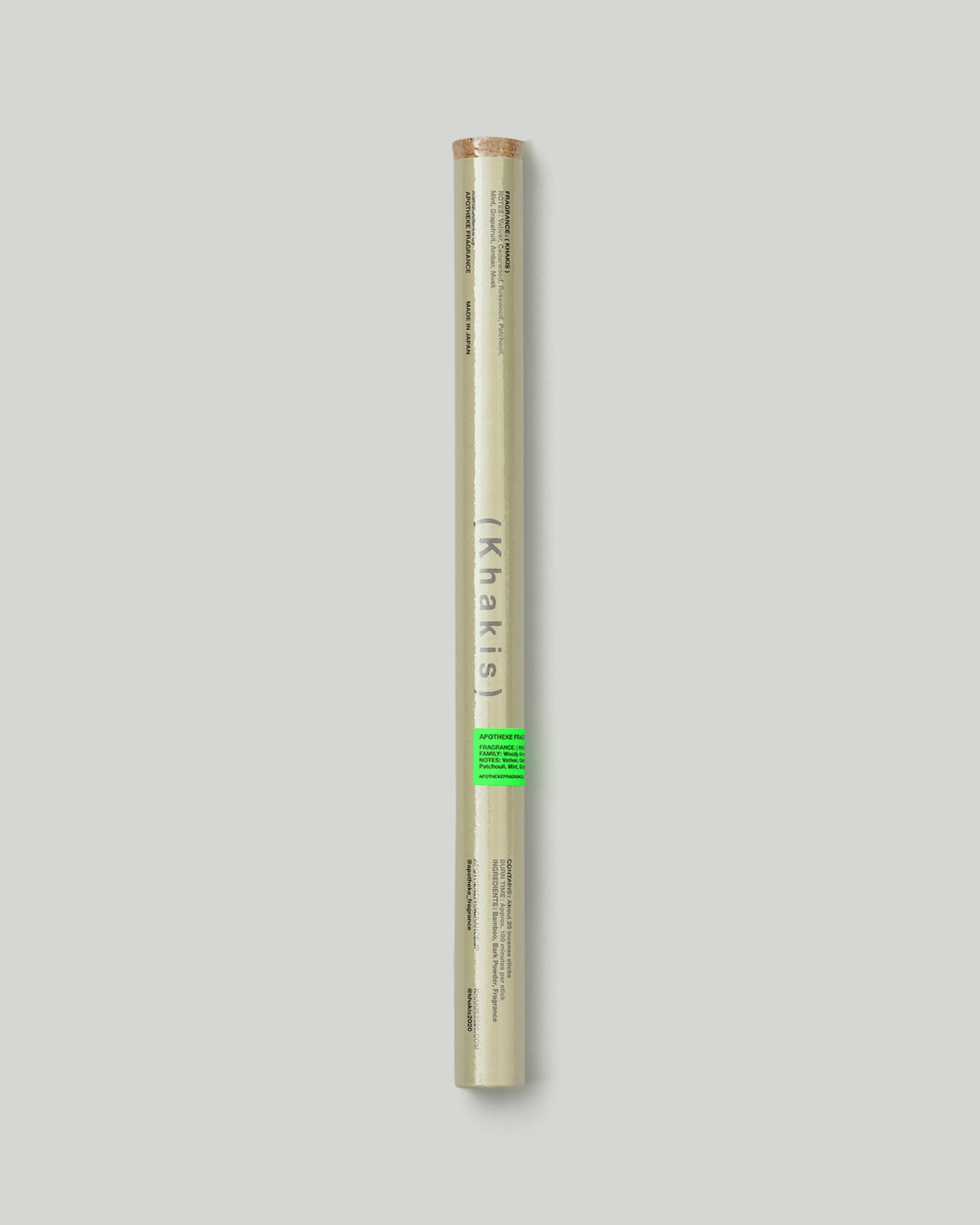 APFR x Khakis Incense Stick