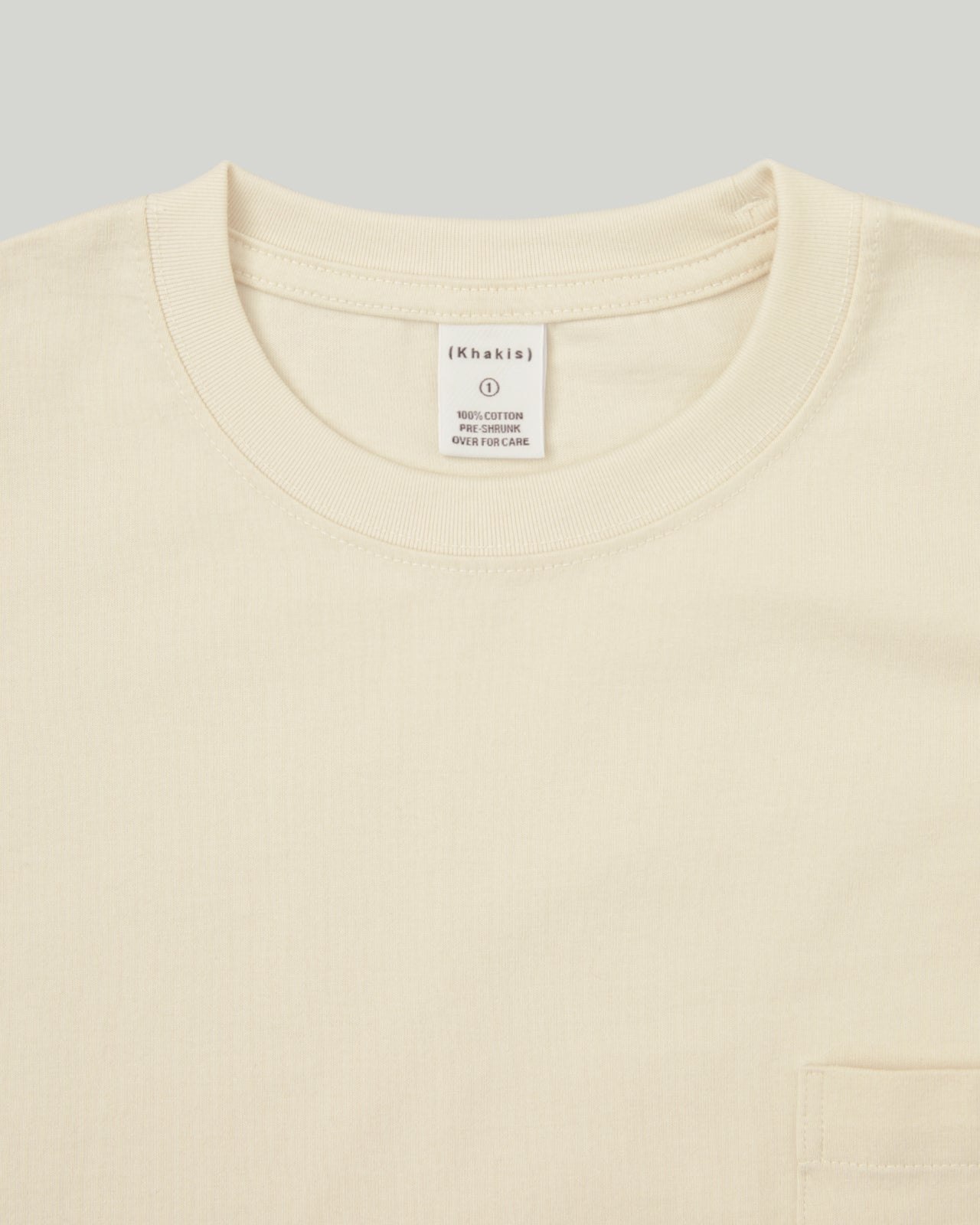 Recycle Cotton L/S Tee Ivory