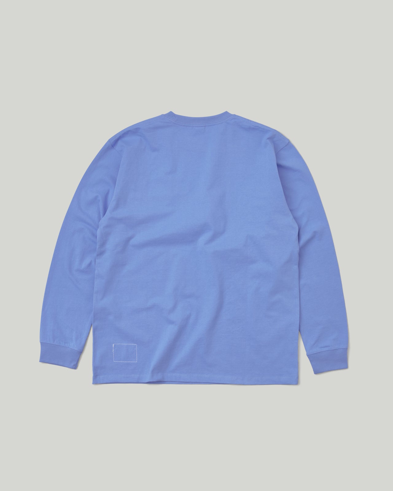 Recycle Cotton L/S Tee Light Blue
