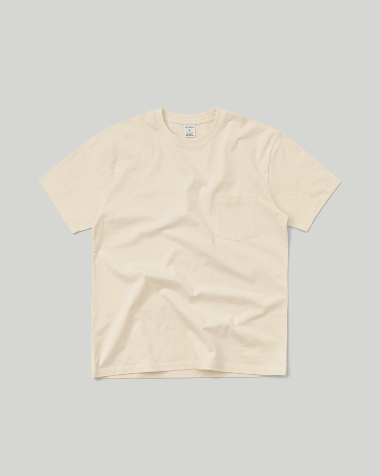 Recycle Cotton S/S Tee Ivory