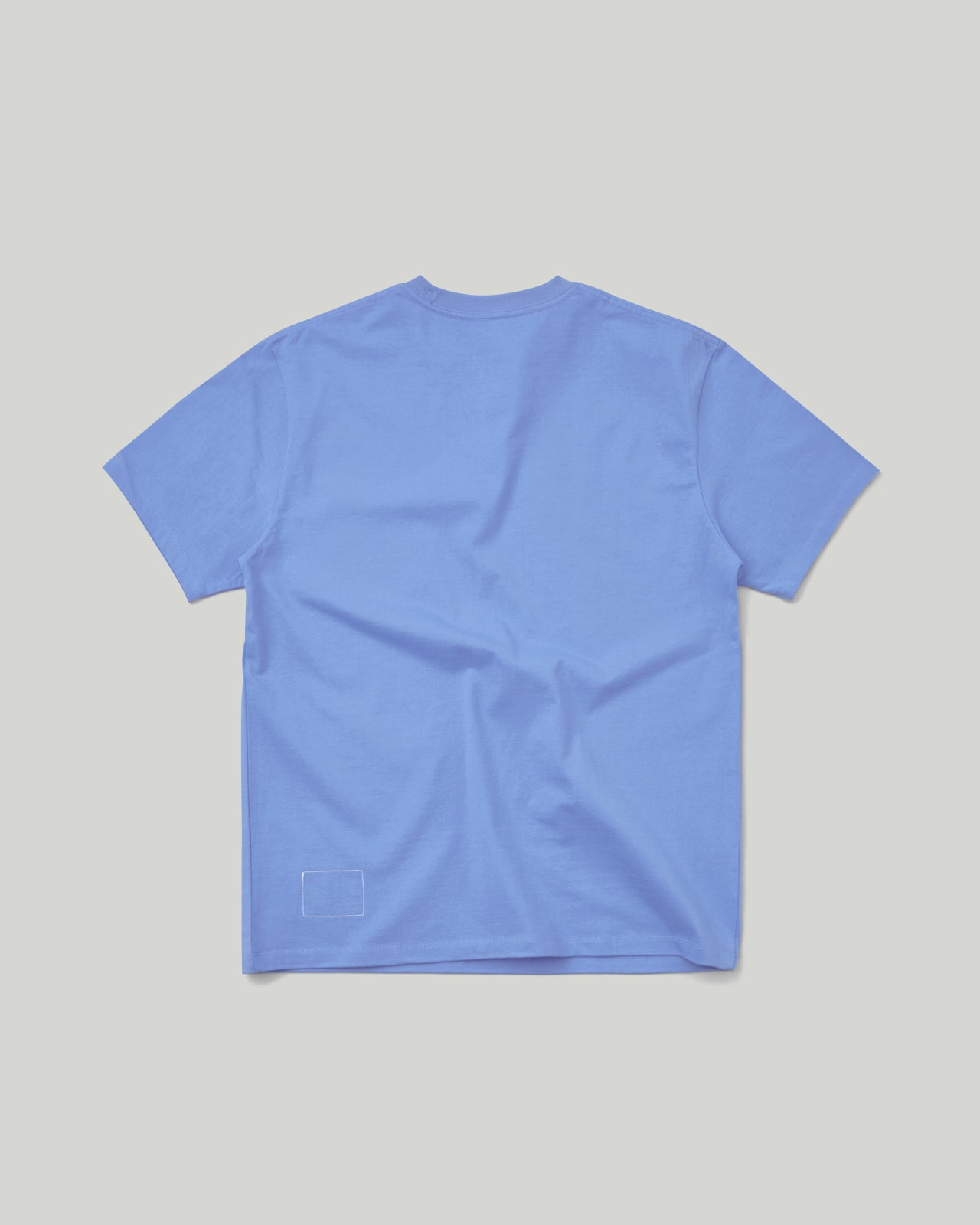 Recycle Cotton S/S Tee Light Blue