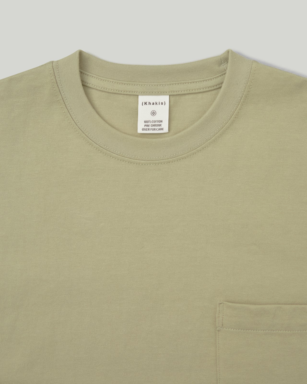 Recycle Cotton S/S Tee Light Green