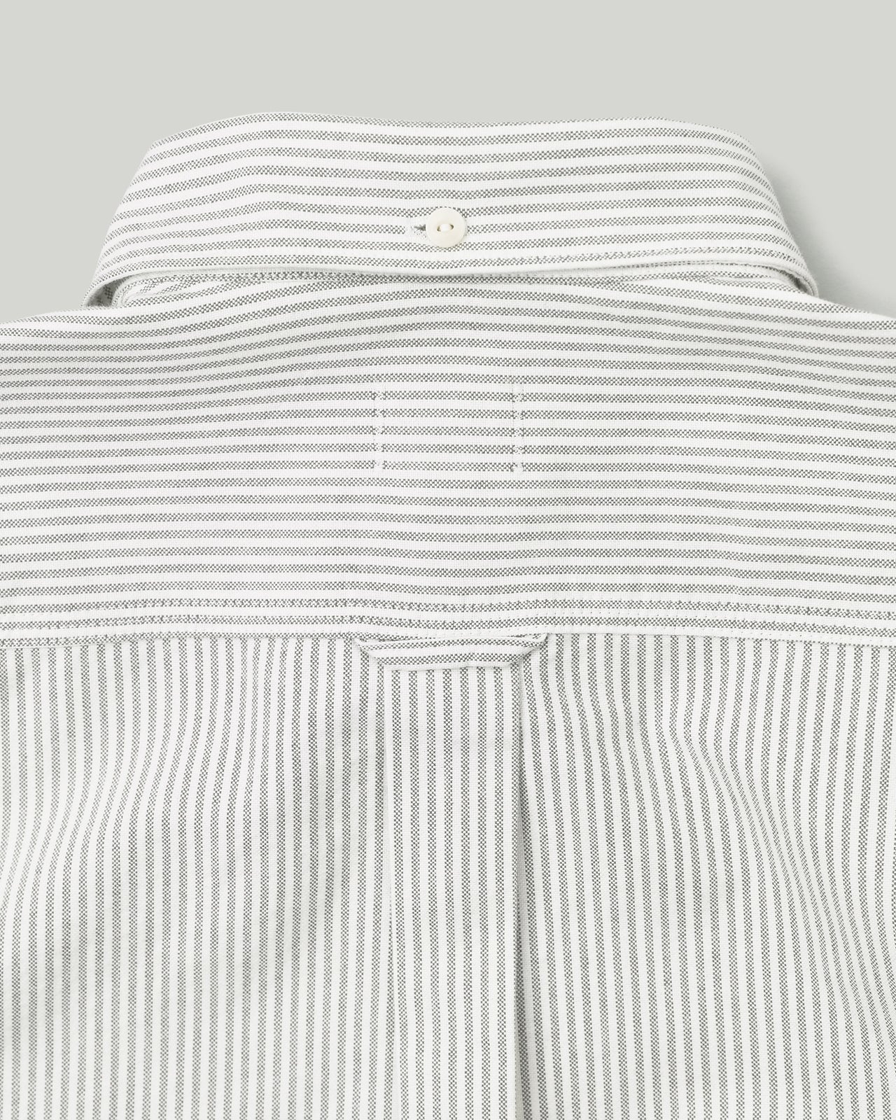 Oxford BD Shirt Grey Stripe