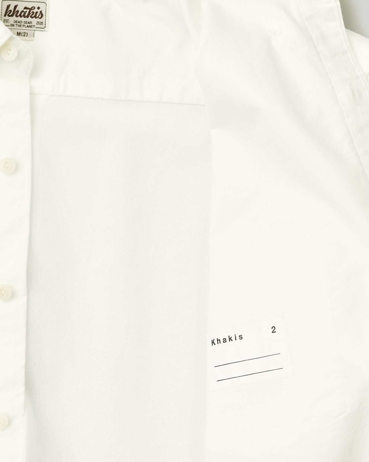 Oxford BD Shirt White