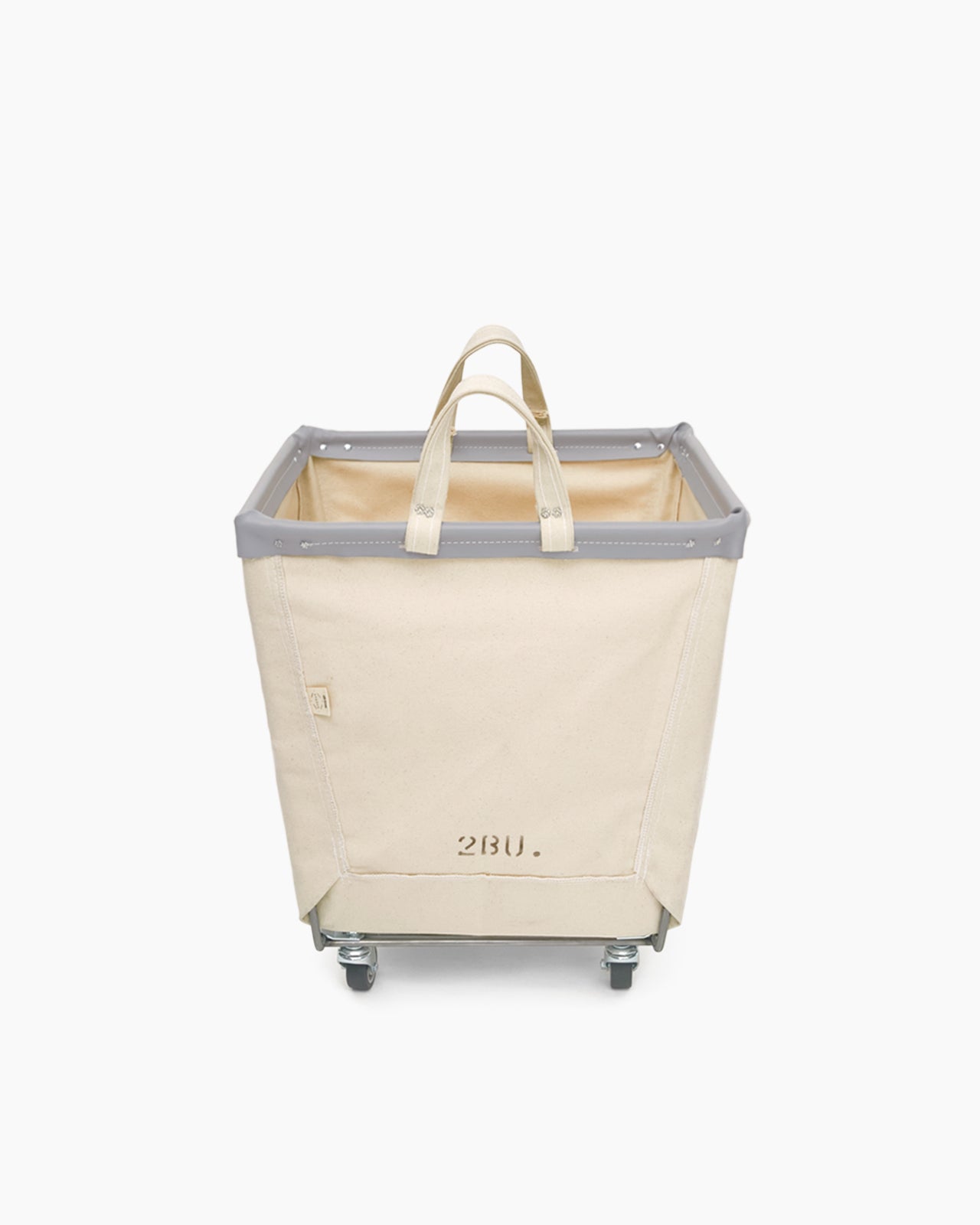 Canvas Square Carry Truck 2 BU Natural / Grey Vinyl