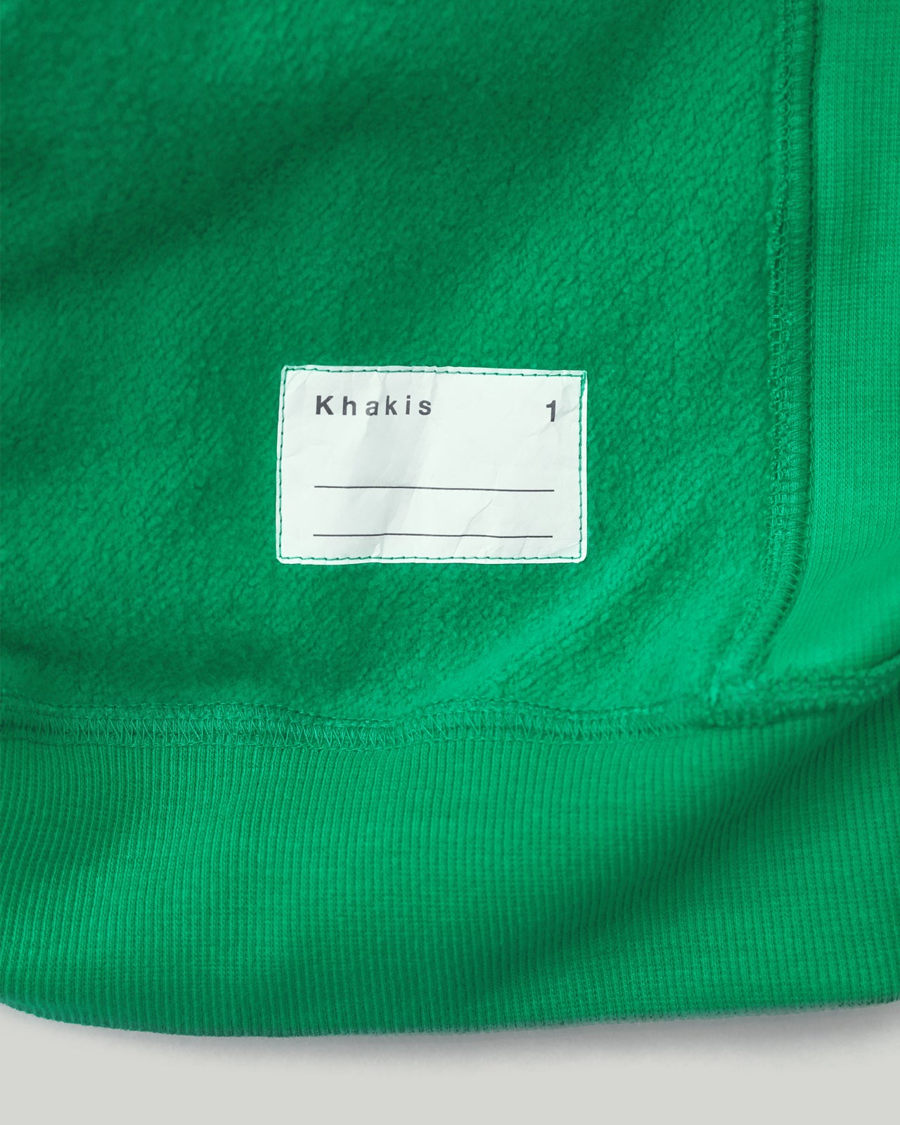 Raglan Half Zip Pullover Green